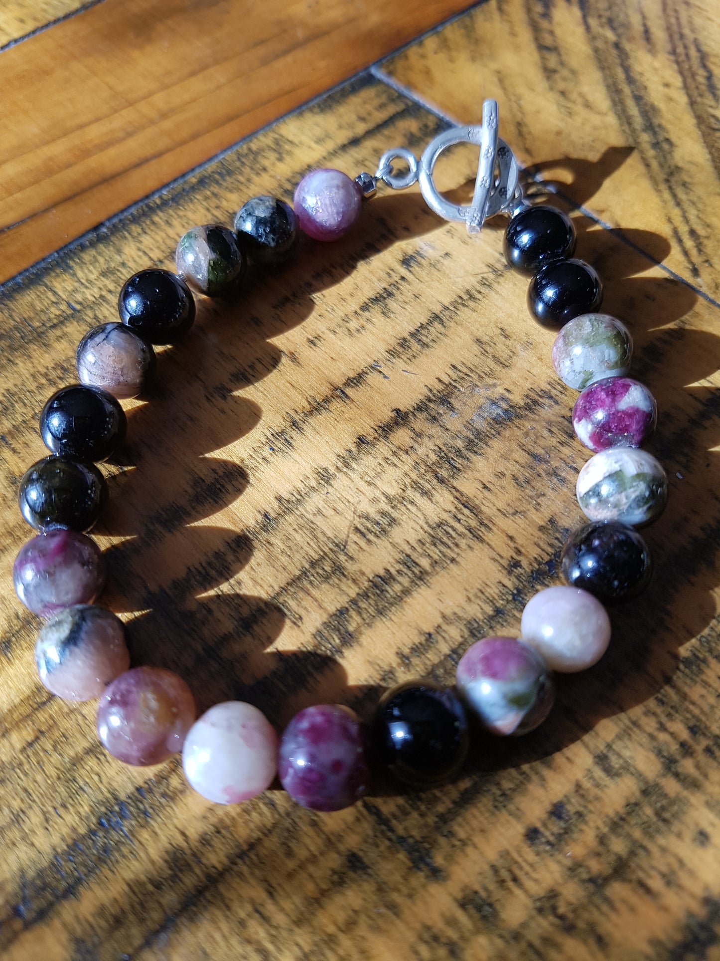 Tourmaline bracelet 8mm