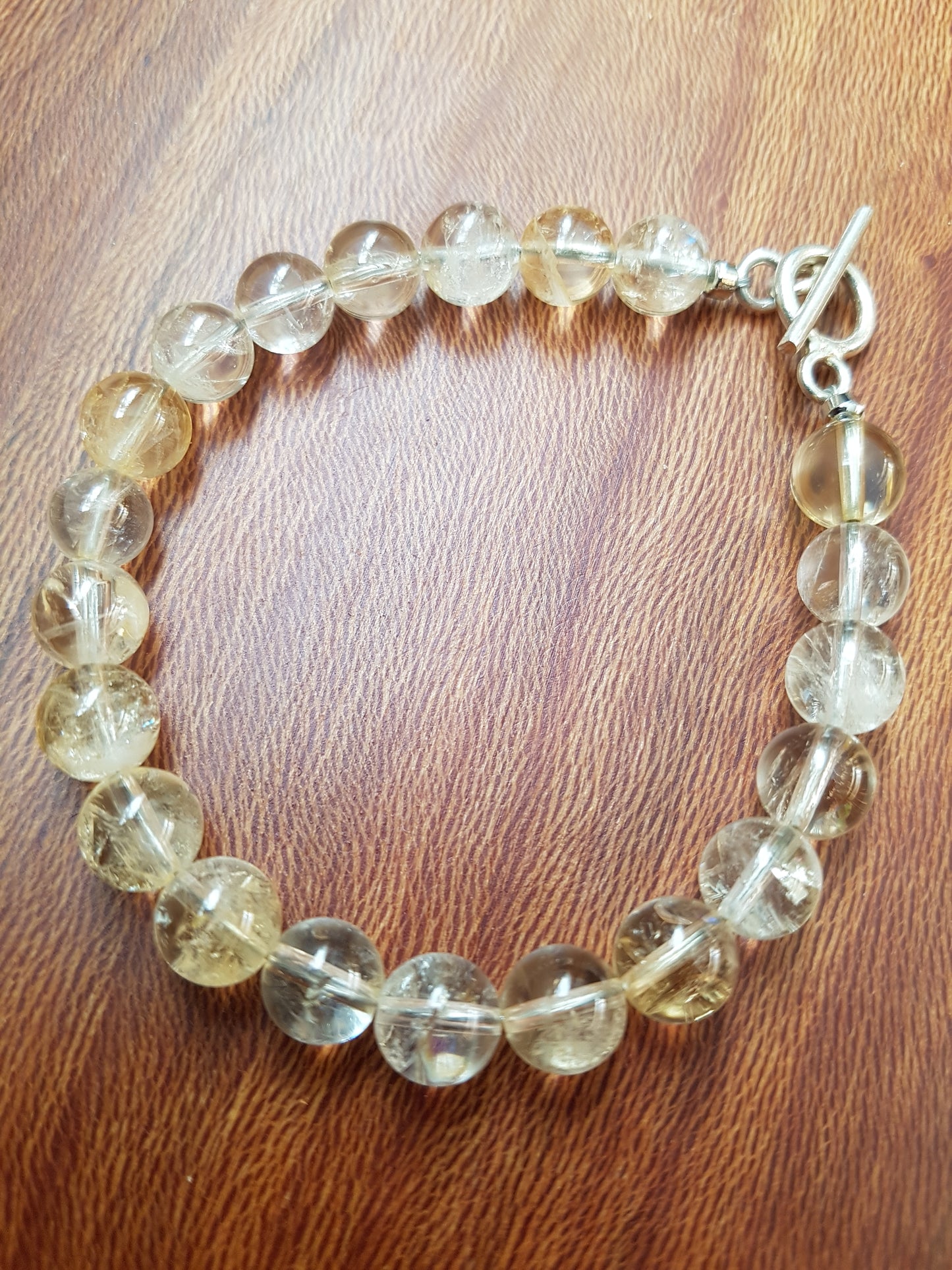 Citrine bracelet 8mm