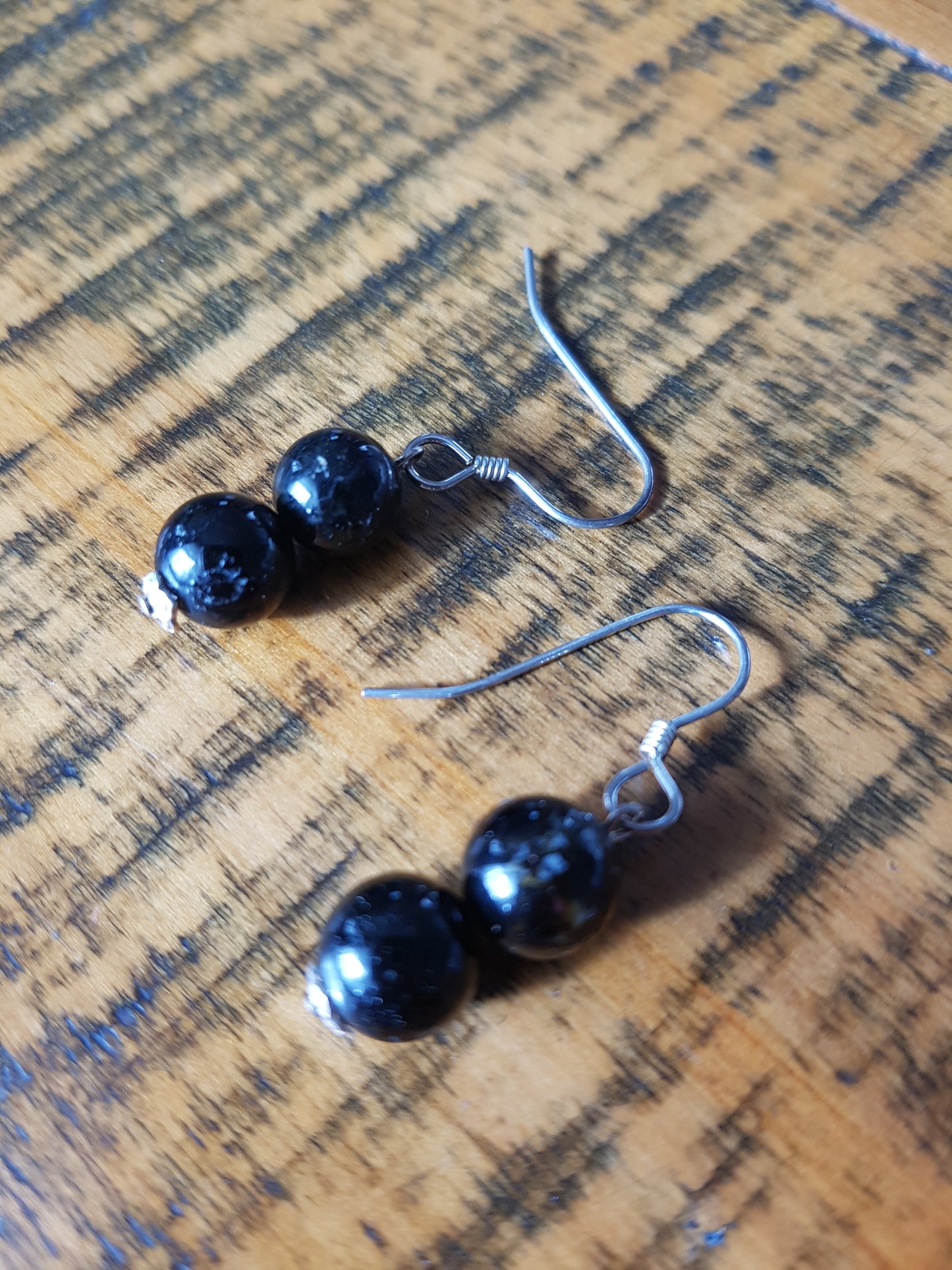 Tourmaline earring 8mm