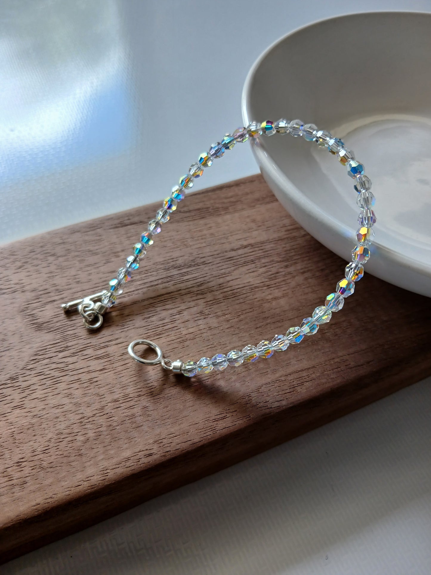 Swarovski crystal bracelet 4mm