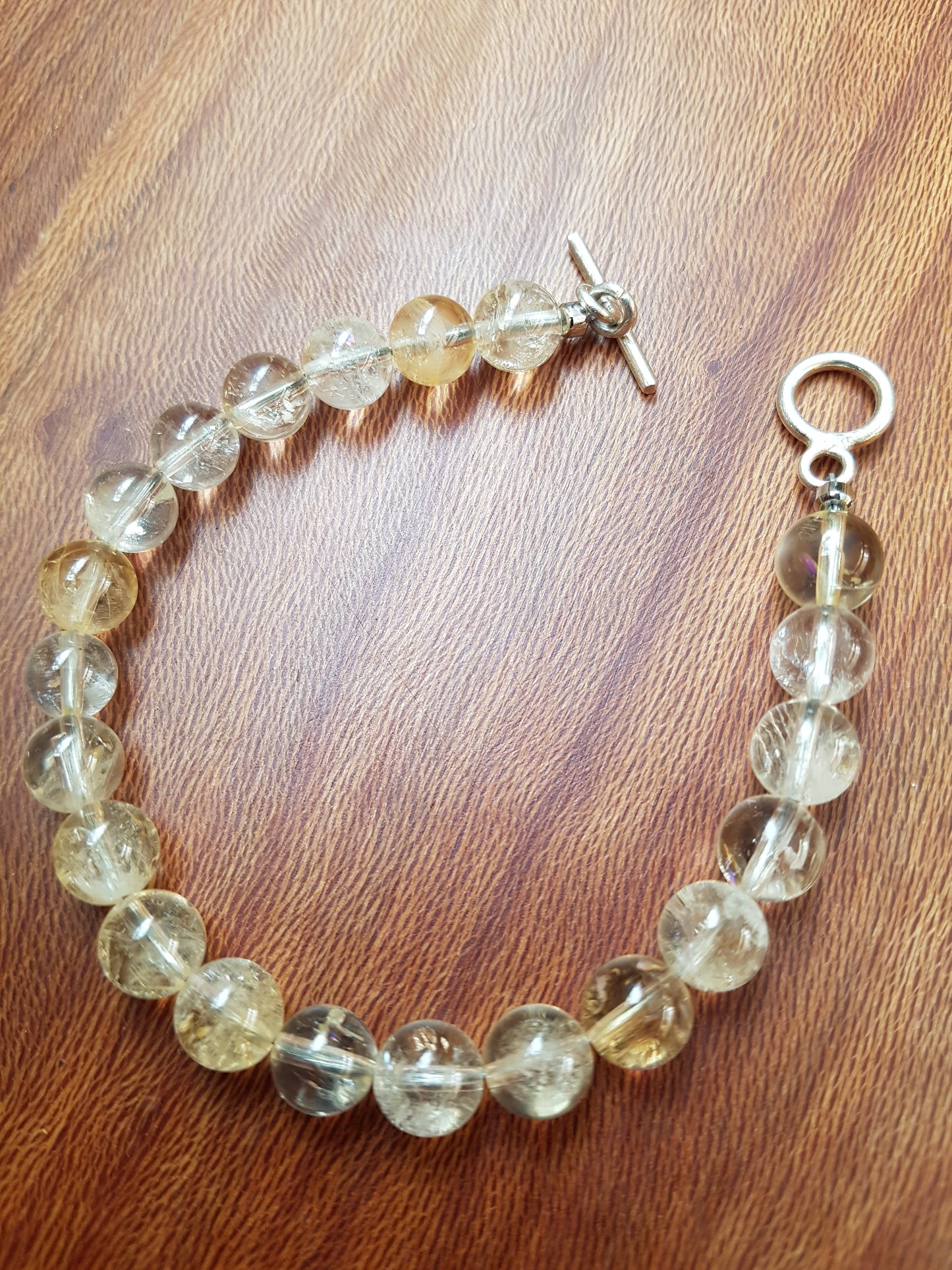 Citrine bracelet 8mm