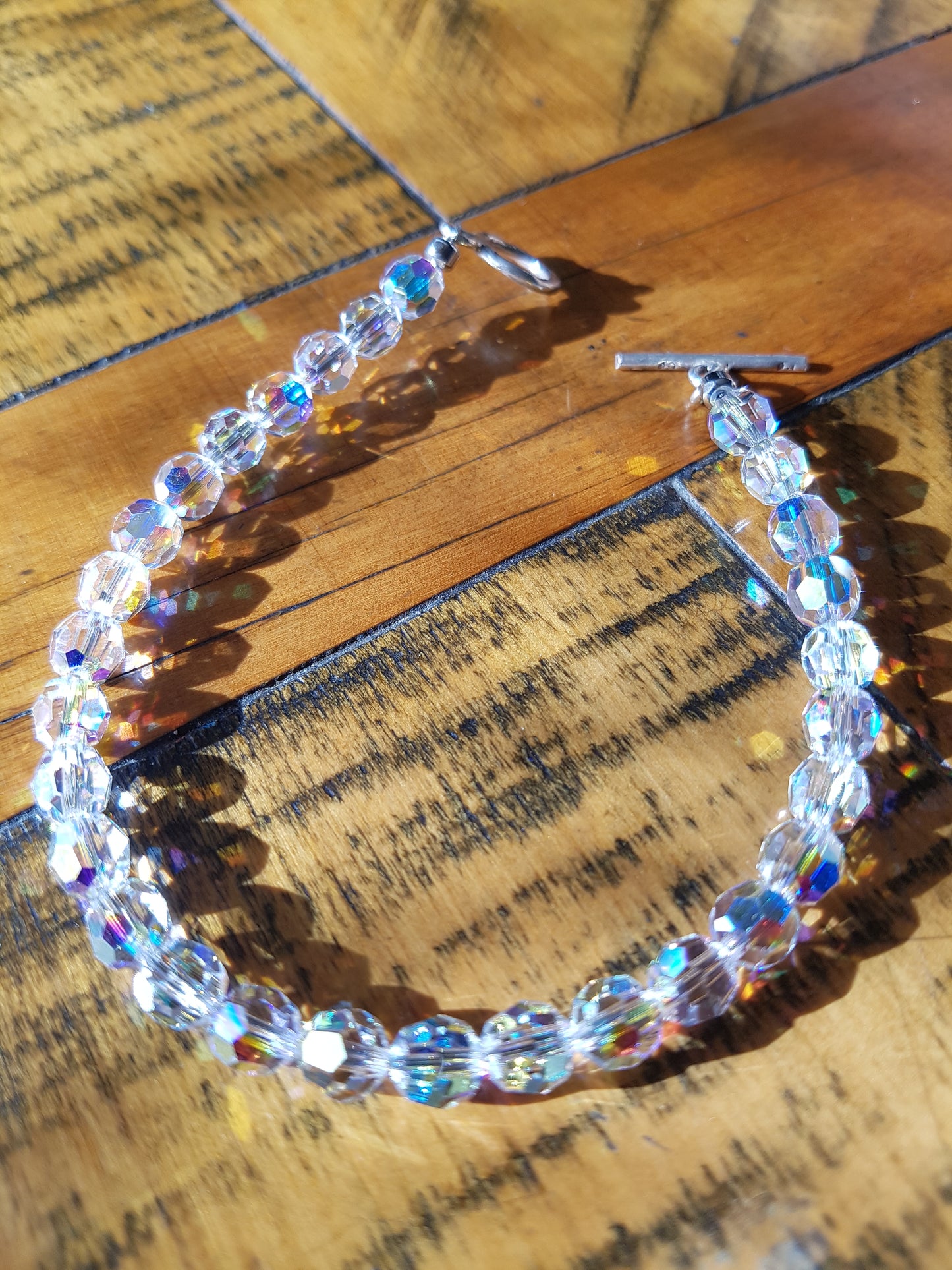 Swarovski crystal bracelet 6mm