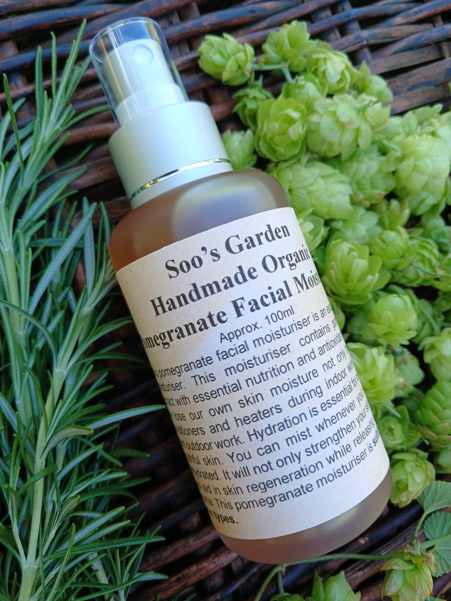 Pomegranate facial moisturiser 100ml