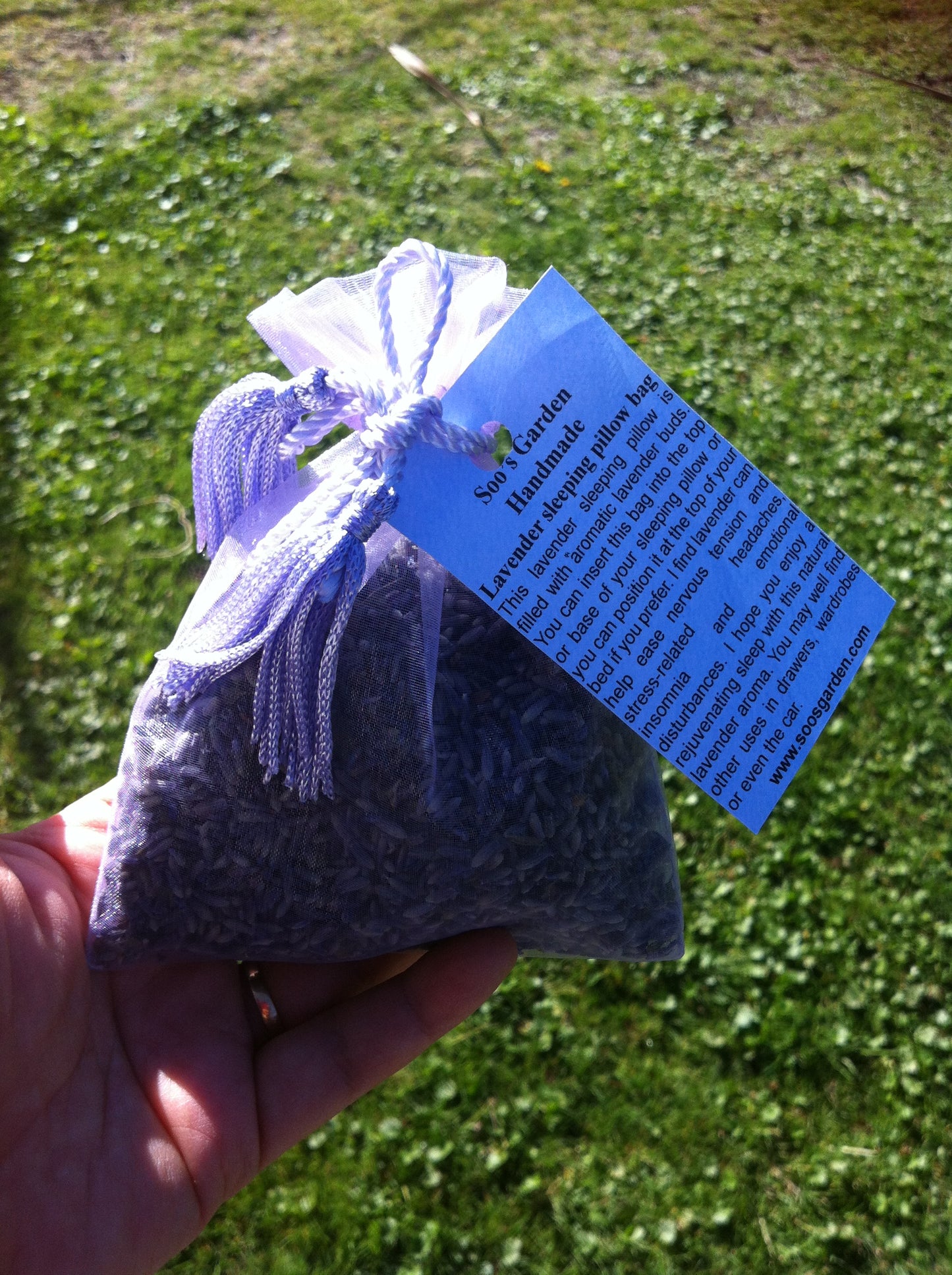 Lavender sleeping bag