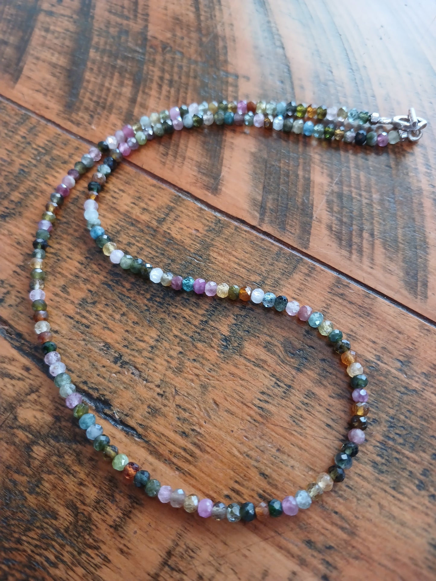 Tourmaline necklace 3.8mm