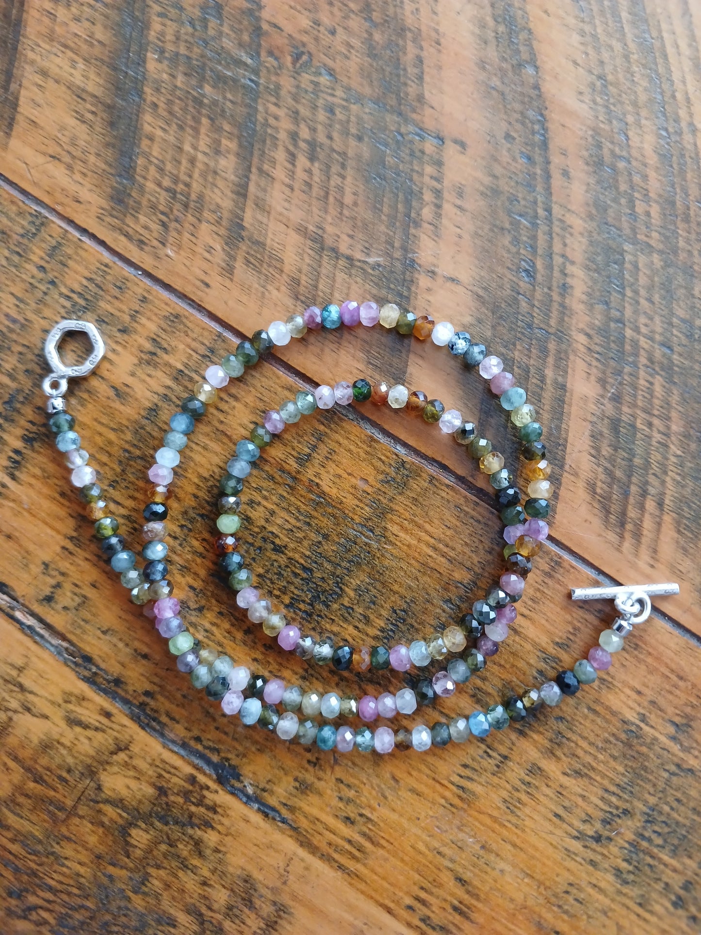 Tourmaline necklace 3.8mm