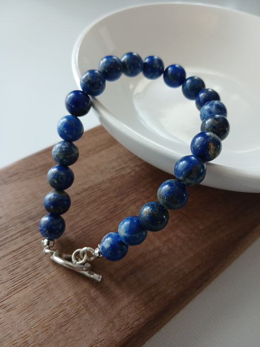 Lapis lazuli bracelet 8mm