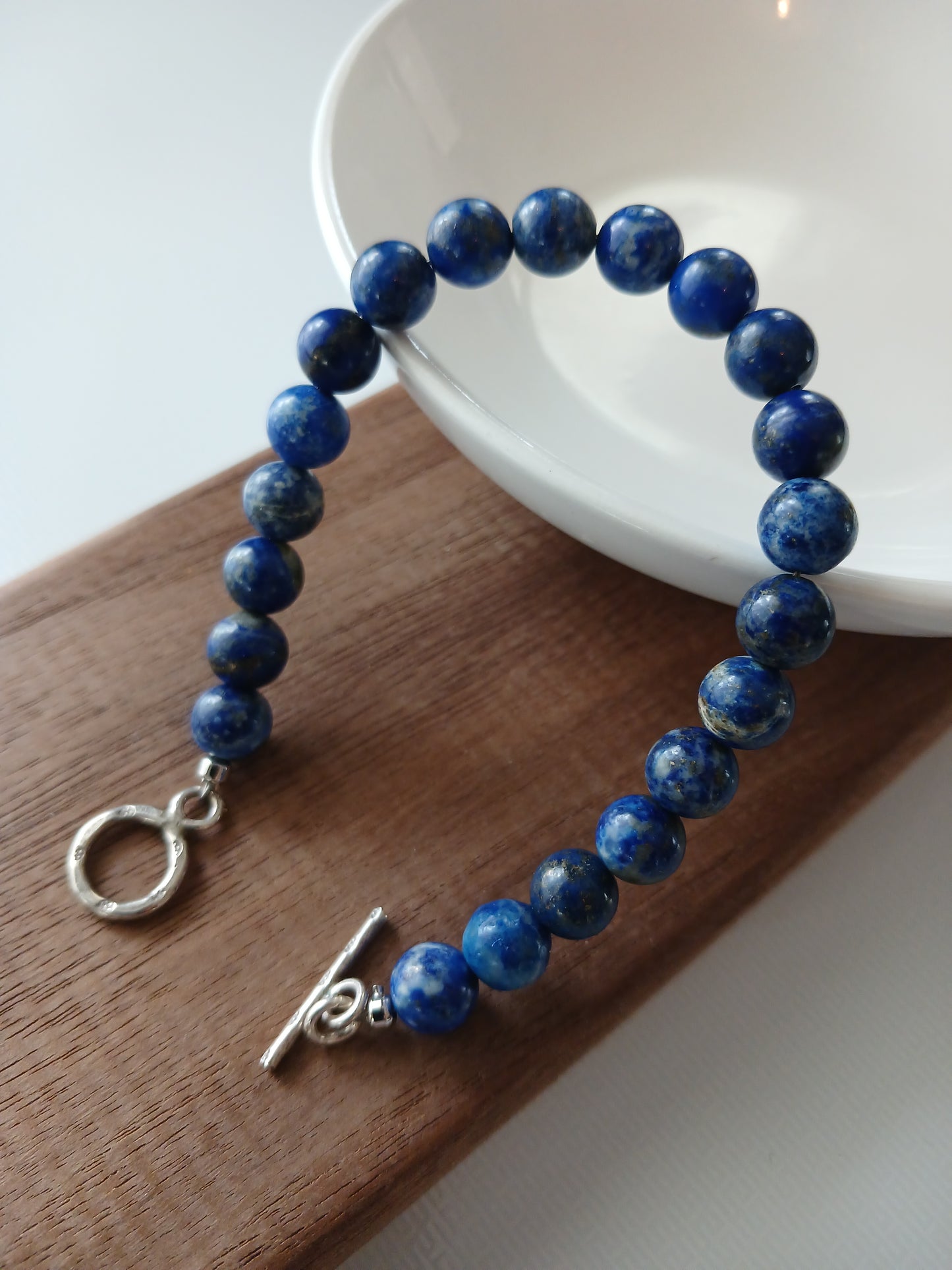 Lapis lazuli bracelet 8mm