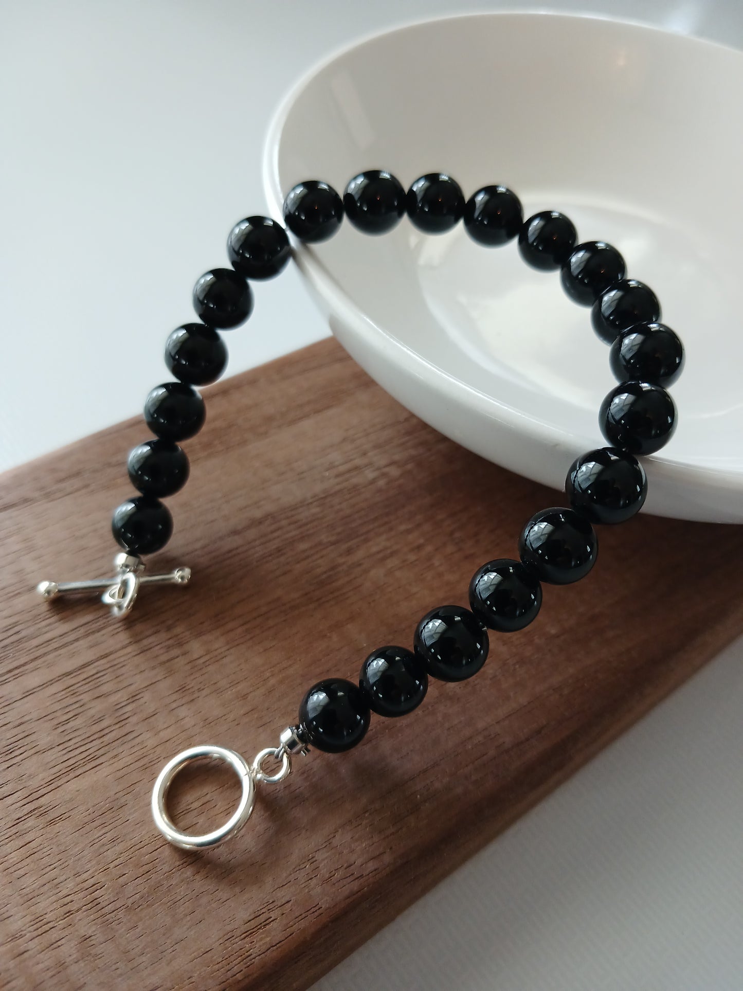 Black onyx bracelet 8mm