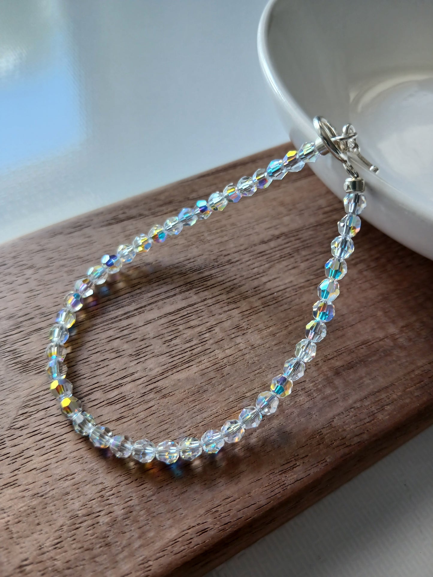 Swarovski crystal bracelet 4mm