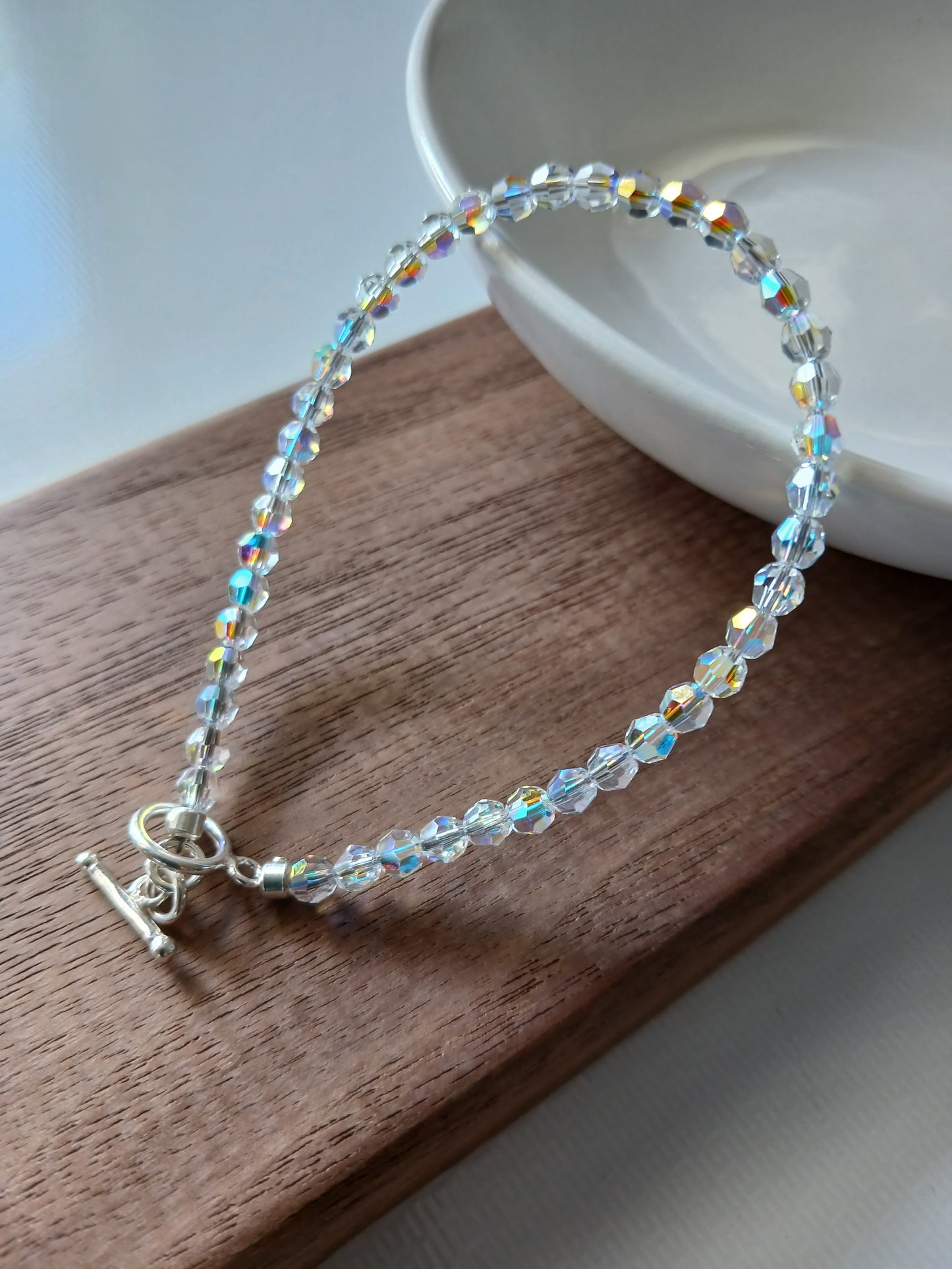Swarovski crystal bracelet 4mm