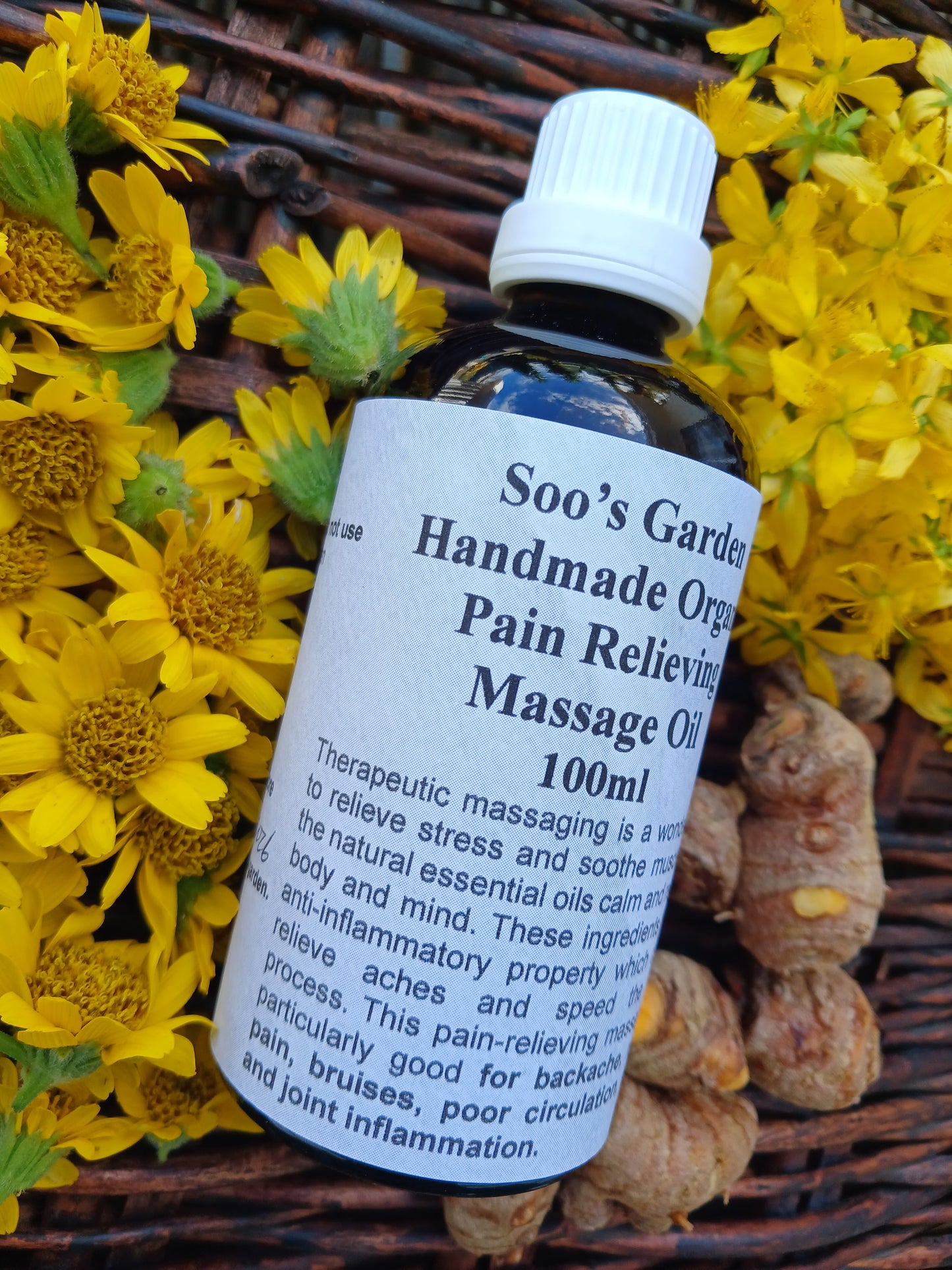 Pain relieving massage oil 100ml