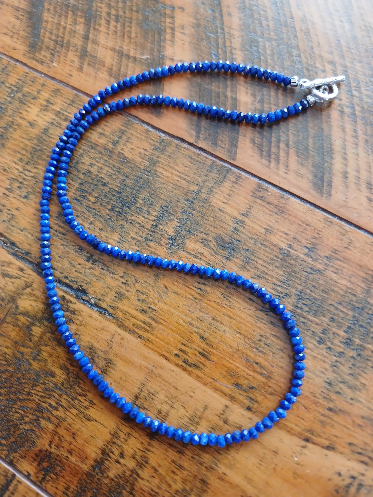 Lapis lazuli necklace 3mm