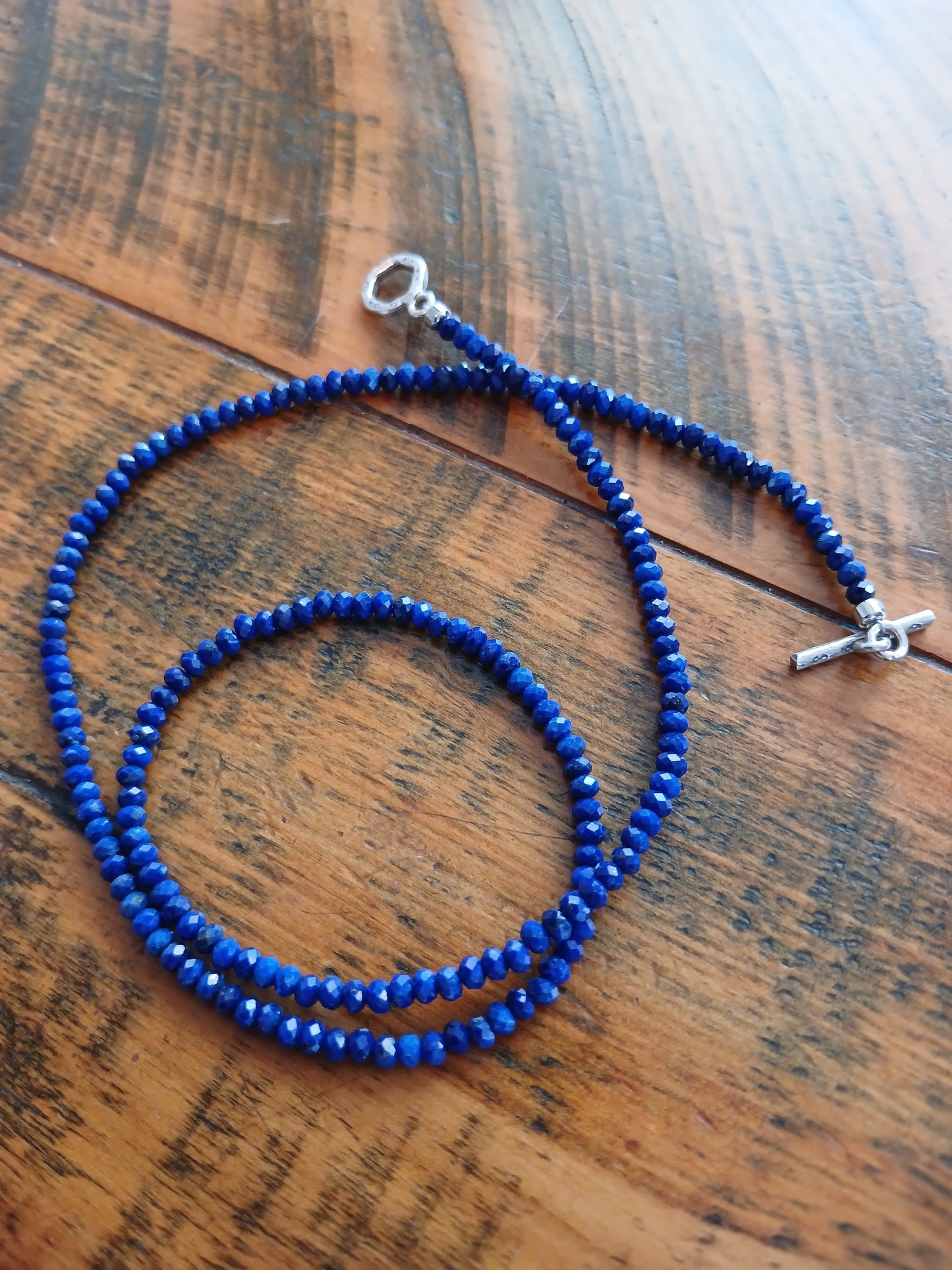 Lapis lazuli necklace 3mm