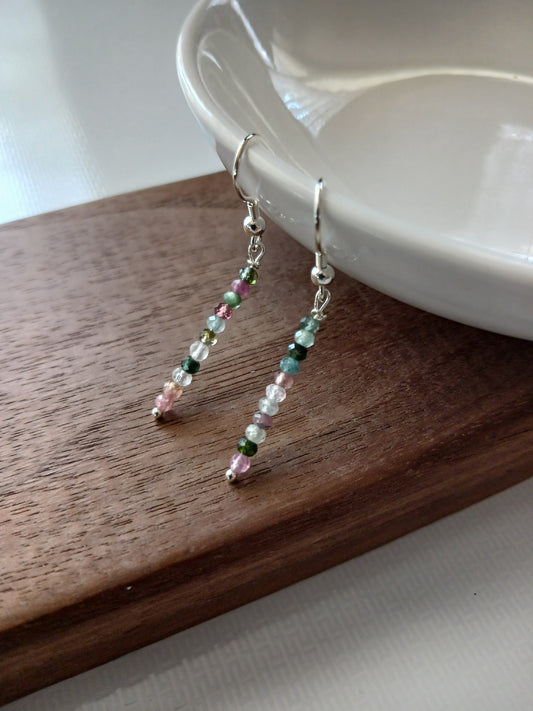 Tourmaline 3mm earring