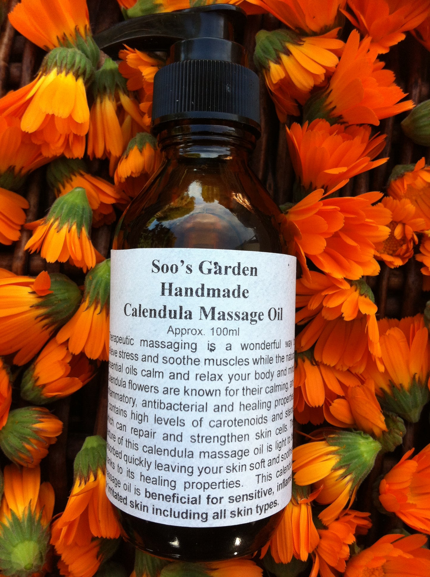 Calendula massage oil 100ml