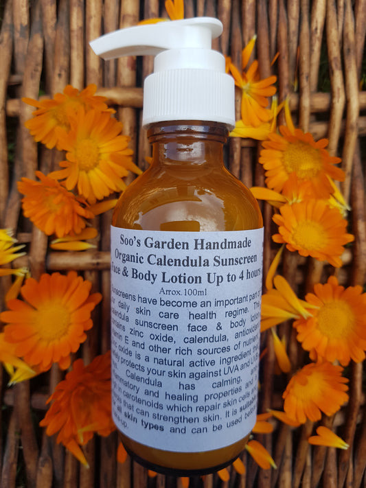 Calendula sunscreen face & body  lotion 100ml up to 4 hours