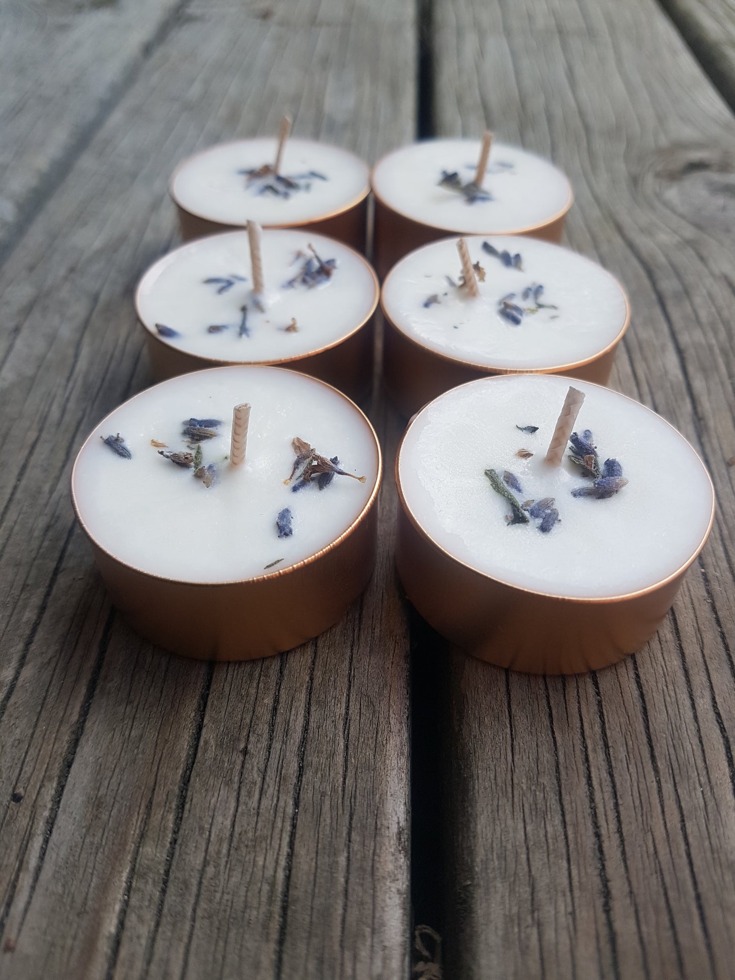 Aluminum Soy Tea light pack (6ea)