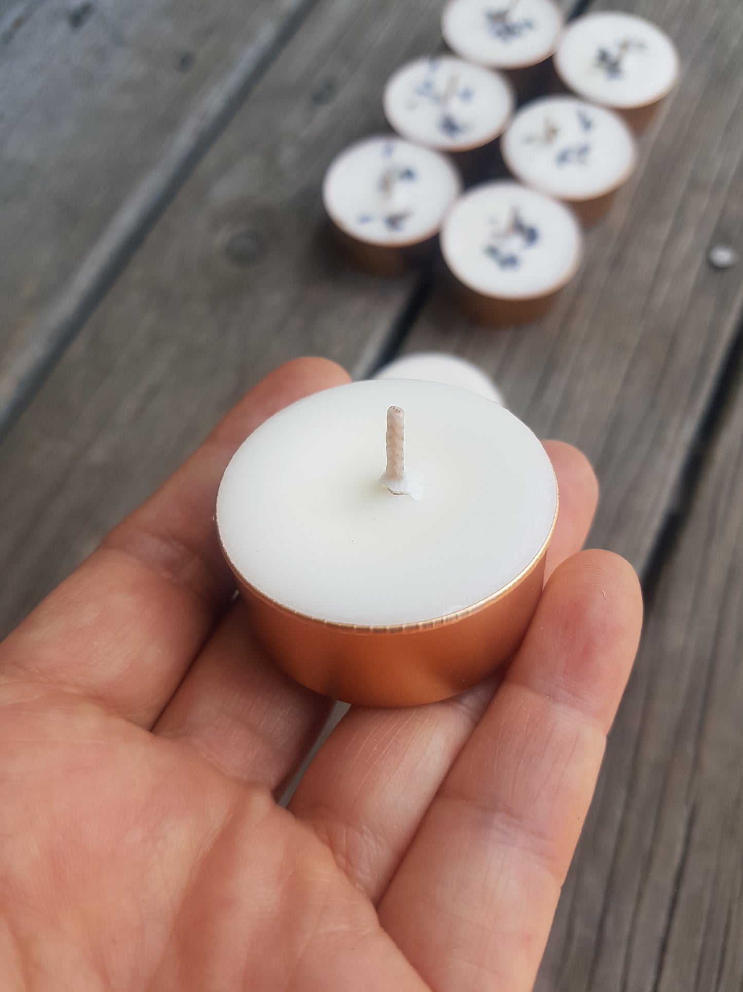 Aluminum Soy Tea light pack (6ea)